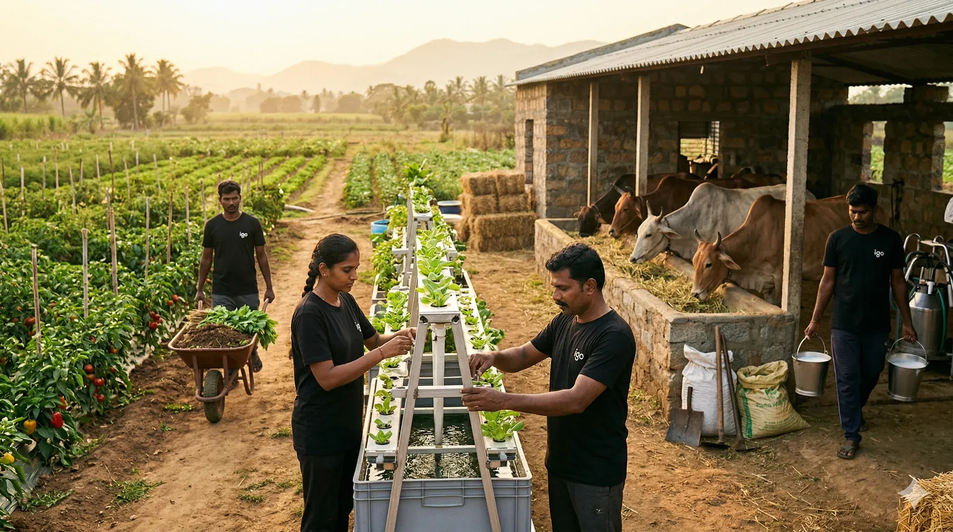 Dairy + Crop Farming